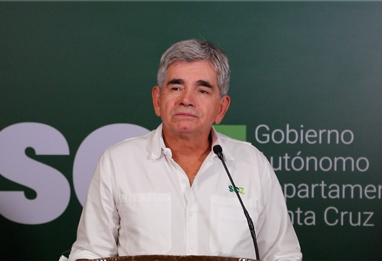 Fernando Menacho, secretario de Desarrollo Económico de la Gobernación. 