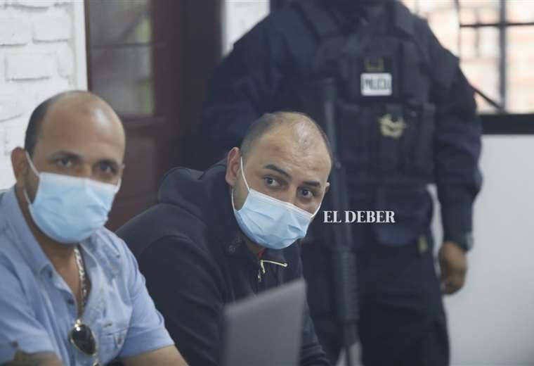 Misael Nallar durante su audiencia cautelar el viernes/Foto Jorge Gutiérrez