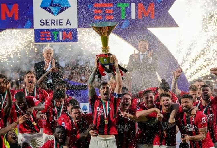 El AC Milan es el actual campeón del fútbol italiano. Foto: Internet