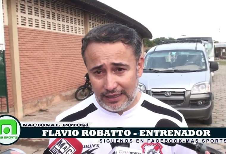Flavio Robatto, entrenador de Real Potosí. Foto. Internet