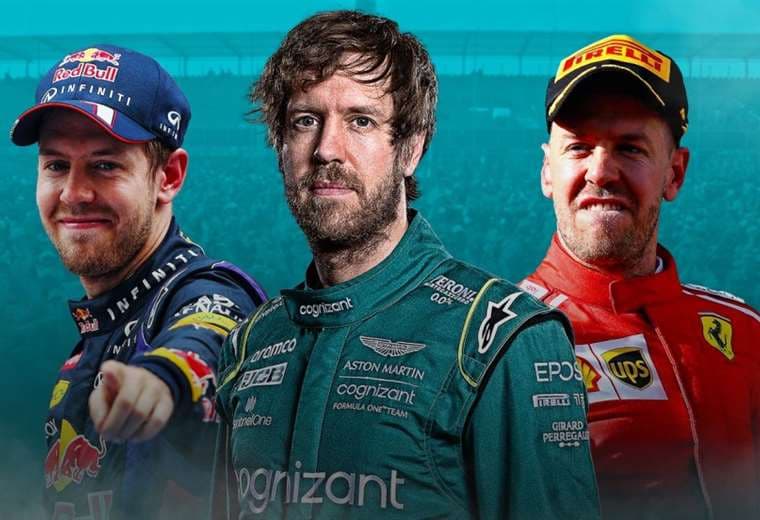 Vettel fue campeón en 2010, 2011, 2012 y 2013. Foto: Internet