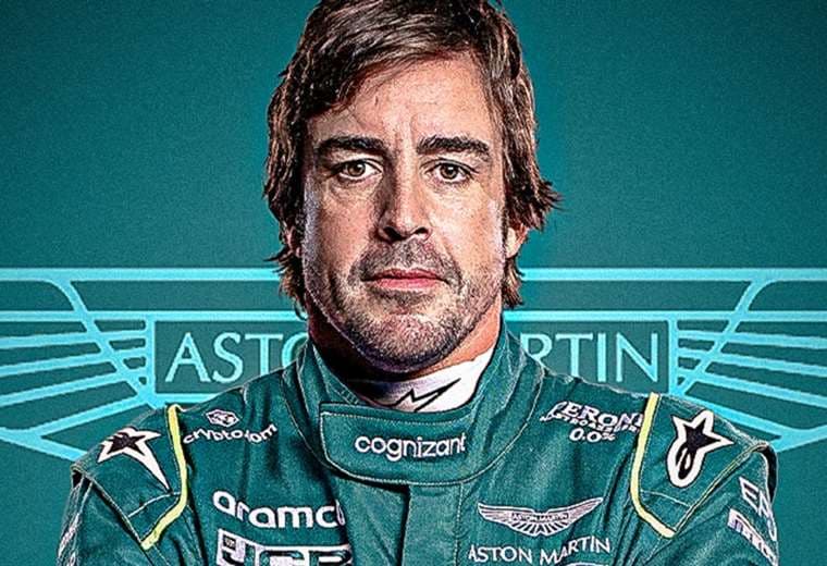 Fernando Alonso ocupará en Aston Martin el espacio que dejará Vettel. Foto: Internet