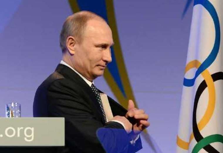 El COI se arriesga a "enterrar el movimiento olímpico", afirmó Putin