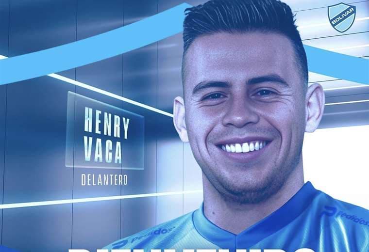 ¡Oficial! Henry Vaca es nuevo jugador de Bolívar 