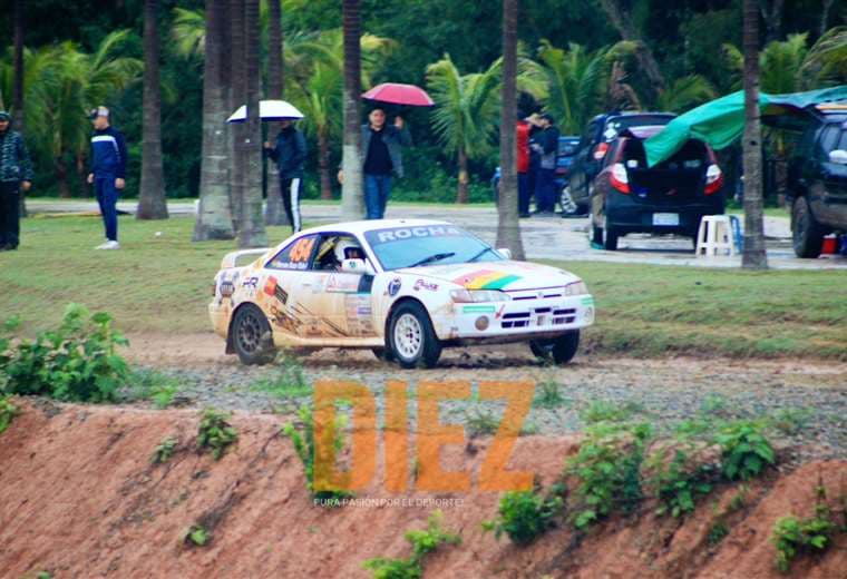 Carlos Rocha, fue el mejor en la R2B en la segunda fecha de Rally. Foto: Joel Justiniano C