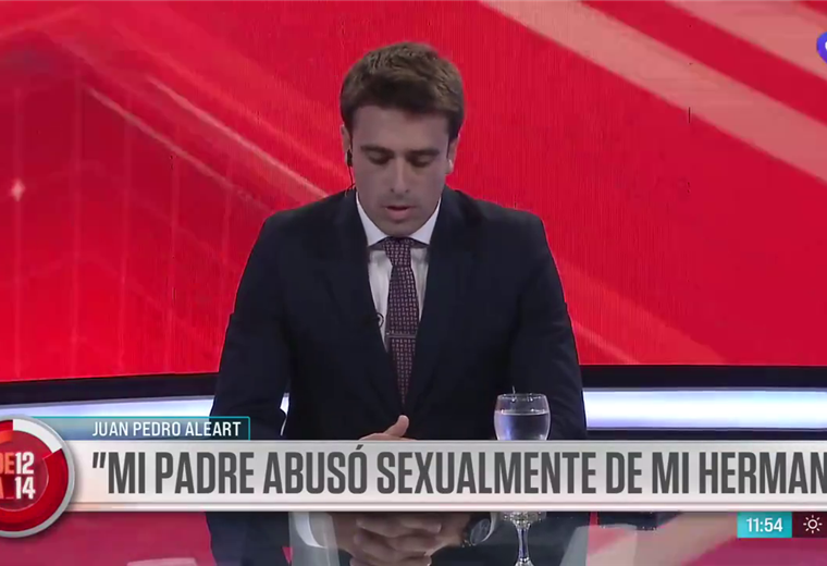 La estremecedora denuncia de abusos sexuales que hizo en vivo en TV un periodista argentino