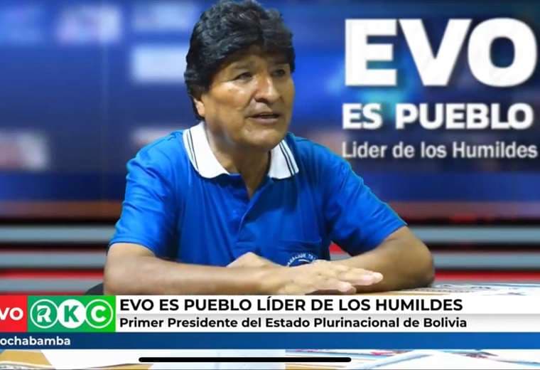 Evo Morales confiesa que antes le pagaban pasajes en primera clase y ahora le mandan aviones privados