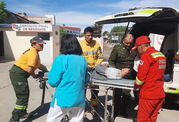 Dos niños auxiliaron a un joven que se extravió en una serranía en Tarija